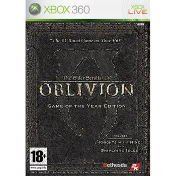   The Elder Scrolls IV (4) Oblivion Game of the Year Edition Xbox 360 (használt, karcmentes, német nyelvű!)