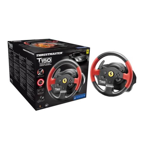 Thrustmaster T150 Ferrari Force Feedback versenykormány, pedállal! PC/PS3/PS4