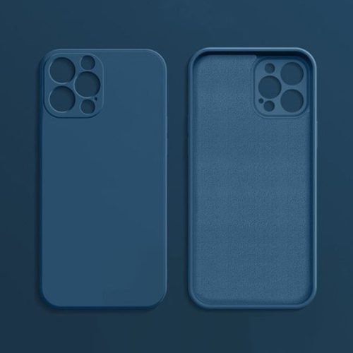 Gumis TPU kék tok iPhone 13 Pro