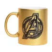 Marvel - Infinity Gauntlet Thanos keze mintájú és Avengers logó bögre