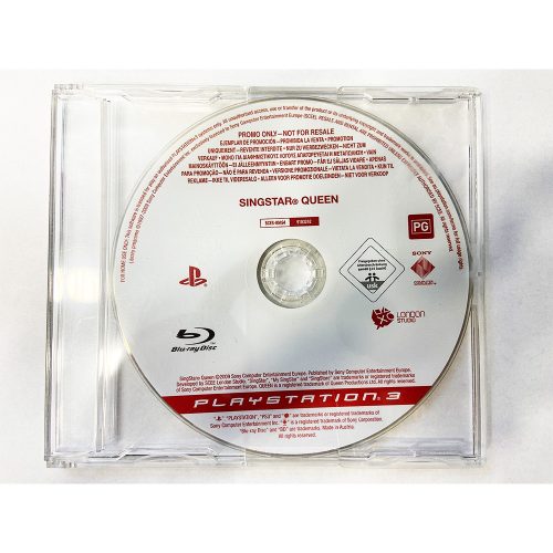 SingStar Queen PS3 (használt, karcmentes, promociós lemez!)