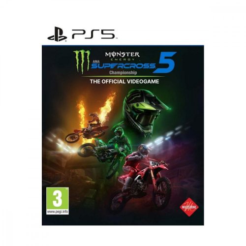 Monster Energy Supercross 5 – The Official Videogame PS5