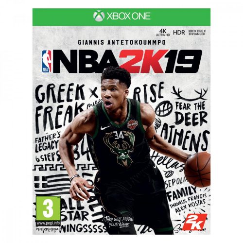 NBA 2K19 Xbox One (használt, karcmentes)