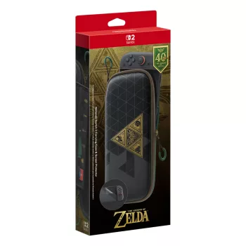   Nintendo Switch 2 Tok + Kijelzővédő fólia - The Legend of Zelda 40th Anniversary Edition