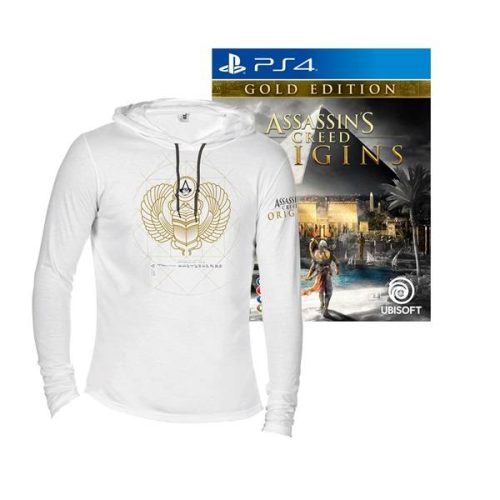 Assassins Creed Origins Gold E- Horus Pack PS4 + ajándék DLC
