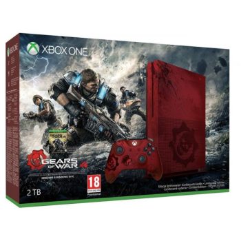   Xbox One S Slim 2 TB Gears of war 4 Limited Edition gépcsomag (használt, 6 hónap jótállás)