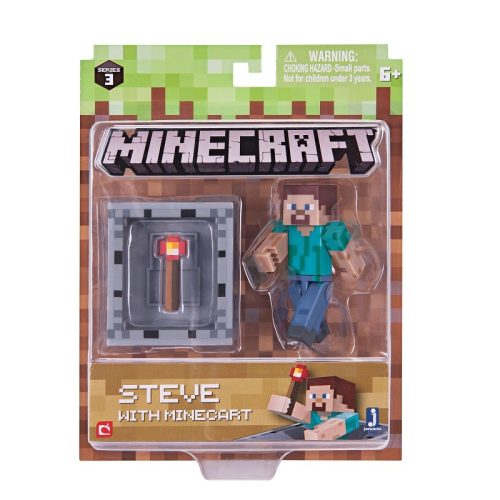 Minecraft Steve akció figura