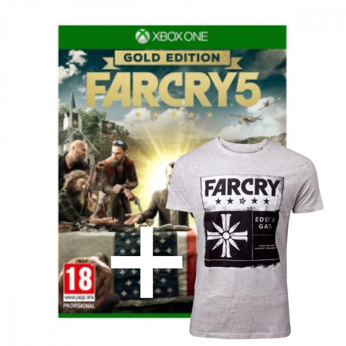 Far Cry 5 Gold Edition Xbox One + Far Cry 5 póló