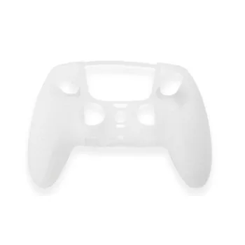   Csúszás-gátló szilikon gumi tok PS5 EDGE kontrollerhez - Fehér