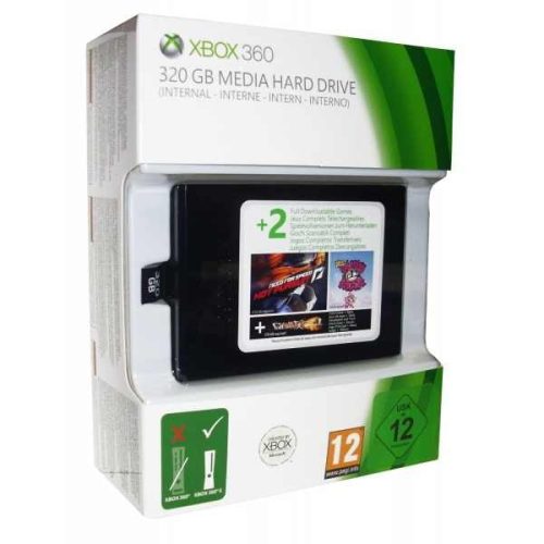 Xbox 360 500 GB HDD (használt,tesztelt, 6 hónap garanciával)