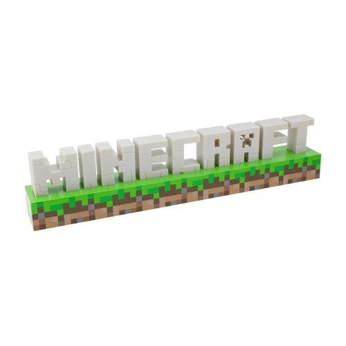 Minecraft logó világítás