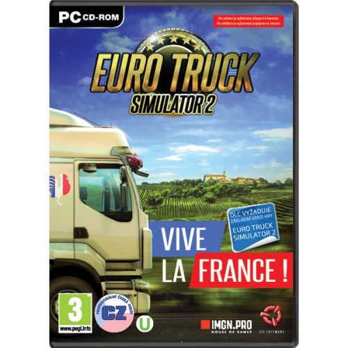 Euro Truck Simulator 2 Viva La France PC (magyar feliratos) (LETÖLTŐKÓD!)