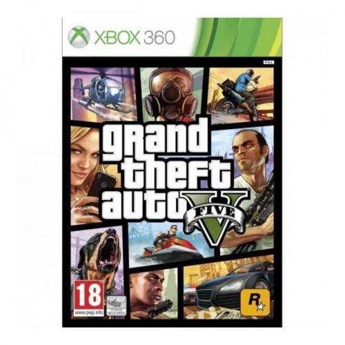 Grand Theft Auto V (GTA 5) Xbox 360 (használt, karcmentes)