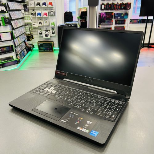 Asus TUF F15 FX506HM, I5-11400H, 16GB DDR4, 512GB SSD , RTX 3060 6GB (használt, 3 hó jótállás)