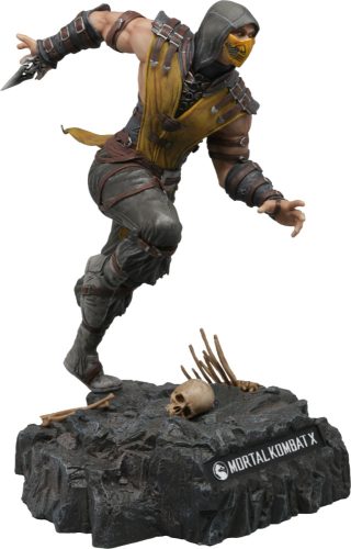 Mortal Kombat X Scorpion Figura (használt, doboz és tartozékok nélkül, csak szobor)