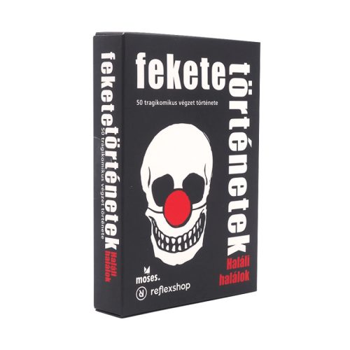 Fekete történetek: Haláli Halálok logisztori rejtvények  társasjáték
