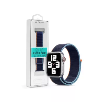   Devia APPLE WATCH SZÖVET SPORT SZÍJ 38/40/41 MM - Navy Kék
