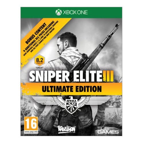 Sniper Elite III (Sniper Elite 3) Ultimate Edition Xbox One (használt, karcmentes)
