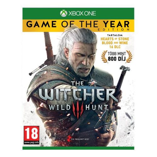 The Witcher 3 Game of the Year Edition Xbox One (magyar felirat) (használt, karcmentes)