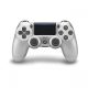 Playstation 4 (PS4) Dualshock 4 kontroller V2 Ezüst Silver (használt, 1 hó garancia)