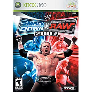 WWE Smack Down vs Raw 2007 Xbox 360 (használt)