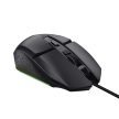 Trust Gaming GXT 109 Felox Megvilágított gamer egér - Fekete (25036)