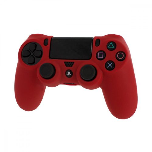 ZedLabz Szilikon Védőtok PS4 Dualshock 4-hez (piros)