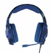 Trust Gaming GXT 322B Carus Játékosoknak készült mikrofonos fejhallgató PS4 / PS5 - Kék terepminta (23249)