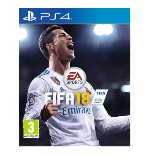FIFA 18 PS4 (használt, karcmentes)
