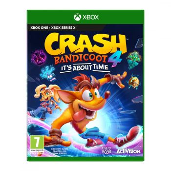   Crash Bandicoot 4 Its About Time Xbox One (használt, karcmentes)