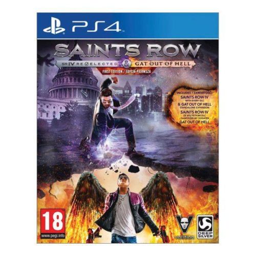 Saints Row IV (4) Re-Elected Gat Out Of Hell First Edition PS4 (használt, karcmentes)