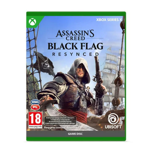 Assassin's Creed Black Flag Resynced Xbox Series X + előrendelői DLC és steelbook