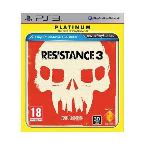 Resistance 3 PS3  (move kompatibilis) (használt, karcmentes)