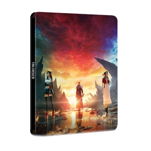 Használt gyűjtői fémtok: Final Fantasy VII Rebirth (játékszoftvert nem tartalmaz)