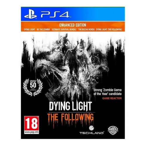 Dying Light The Following Enhanced Edition PS4 (használt, karcmentes)