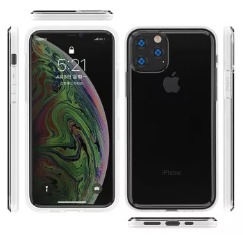 Basic ütésálló, átlátszó tok, iPhone 13 Pro