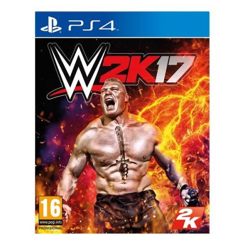 WWE 2K17 PS4  (használt, karcmentes)