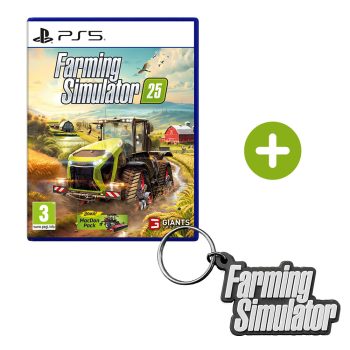   Farming Simulator 25 PS5 (magyar felirattal!) + Kulcstartó és MacDon Pack DLC