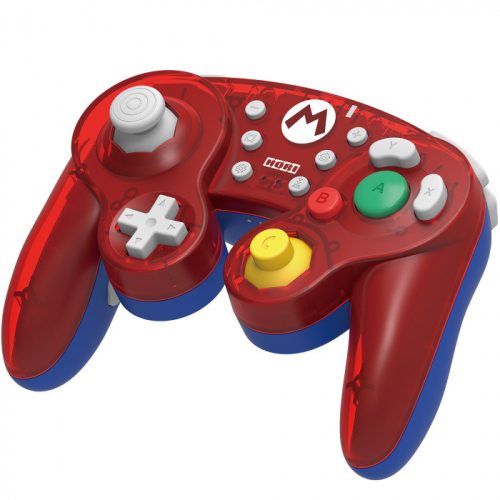 HORI Nintendo Switch Battle Pad Vezeték Nélküli Kontroller GameCube Stlye - Mario