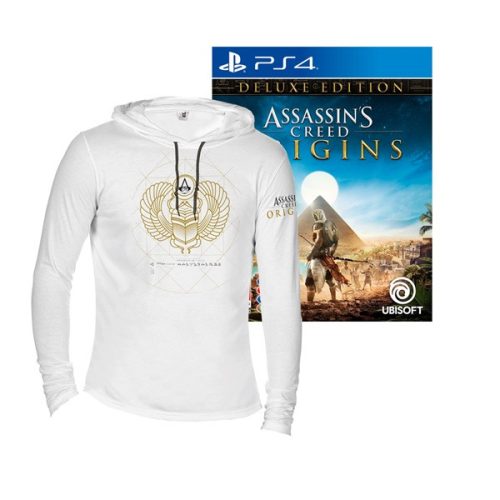 Assassins Creed Origins Deluxe E- Horus Pack PS4