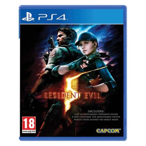 Resident Evil 5 PS4 (használt, karcmentes)