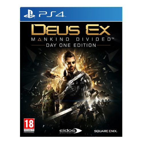 Deus Ex Mankind Divided PS4 (fémtok, használt, karcmentes)