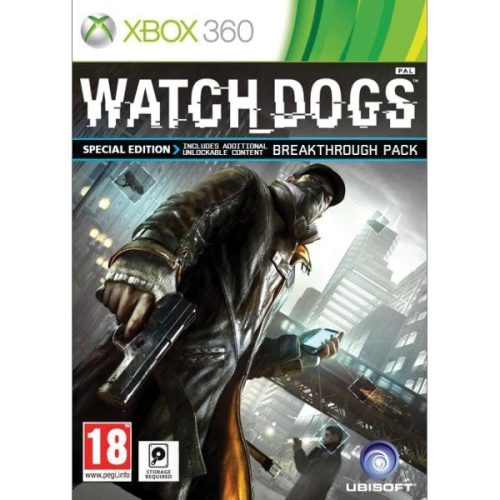 Watch Dogs Xbox 360 (magyar felirat) (használt,karcmentes)