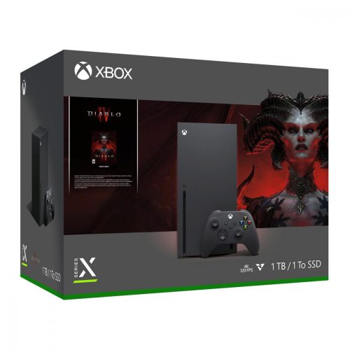 Xbox Series X 1 TB gépcsomag + Diablo IV (4) (RRT-00037)