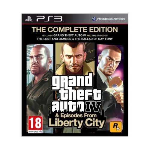 Grand Theft Auto IV (GTA 4) Complete Edition PS3 (használt, karcmentes)