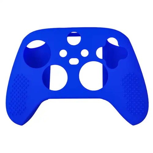 Csúszás-gátló szilikon gumi tok Xbox One / Series S / X kontrollerhez- Kék