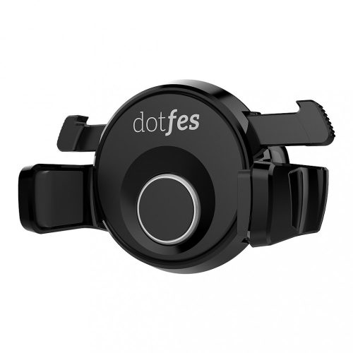 Dotfes F01 Aerocraft mágneses, forgatható autós tartó (fekete)