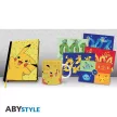 Pokémon „Pikachu” ajándékszett: A5 füzet, bögre, 1 képeslapkészlet