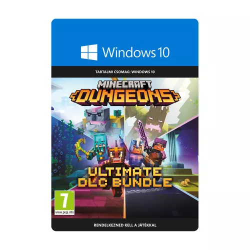 Minecraft Dungeons Ultimate DLC Windows 15Anniversary (CSAK LETÖLTŐKÓD!)
