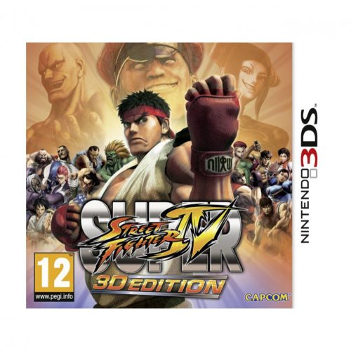 Super Street Fighter IV 3D Edition 3DS (használt, karcmentes)